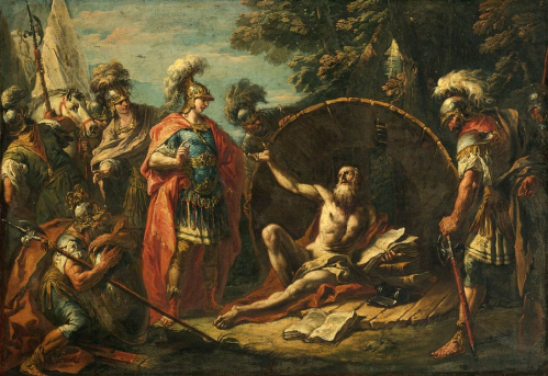 Alexander the Great and Diogenes