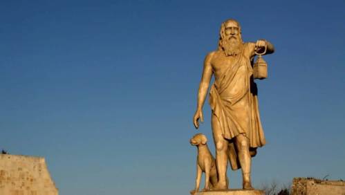 Statue of Diogenes